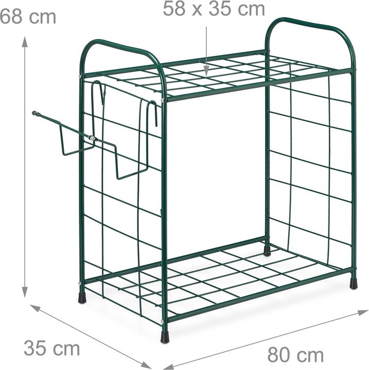 Produktbild Relaxdays Gartengerätehalter