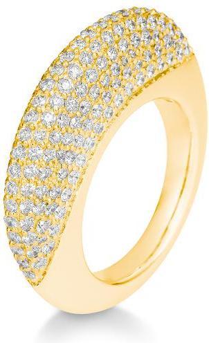 Breuning RING - BRILL. 2,278 Ct. G/if (53, 750/18 K Gold)