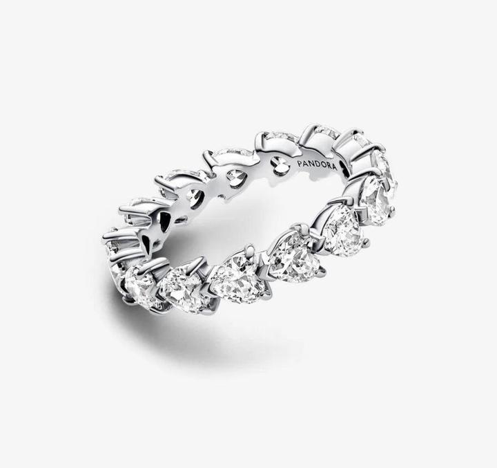 Produktbild Pandora Herzreihe Ewigkeits Ring (56, 925 Silber)
