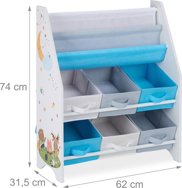 Actual product image Relaxdays Children's shelf