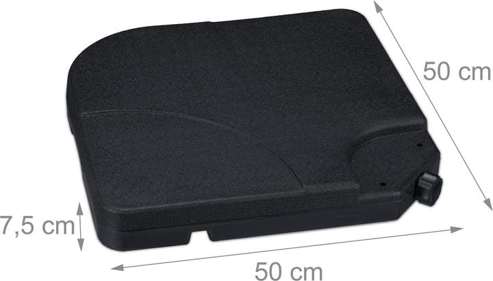 Produktbild Relaxdays Platten Schirmständer