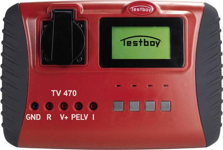 Produktbild Newlec TV 470 VDE-Tester DIN 0701/0702/EN 62353, Gerätetester (Gut-/Schlecht-Aussage, Hilfeb (CAT II 600V)