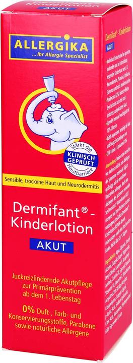 Actual product image Allergika Dermifant Children's Lotion Acute, 200 ml Lotion