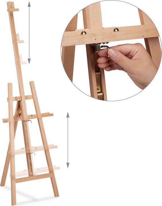 Actual product image Relaxdays easel