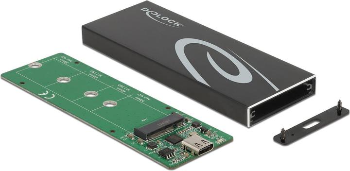Immagine prodotto Delock Custodia esterna per SSD M.2 SATA con presa USB Type-C (M.2)