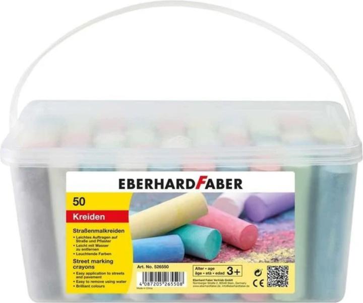EberhardFaber Street crayon bucket (Multicoloured, 50 x)