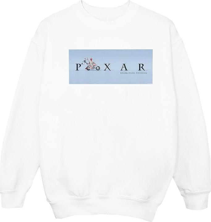 Disney Toy Story 4 Duke Caboom Pixar Studios Logo Sweatshirt (L)
