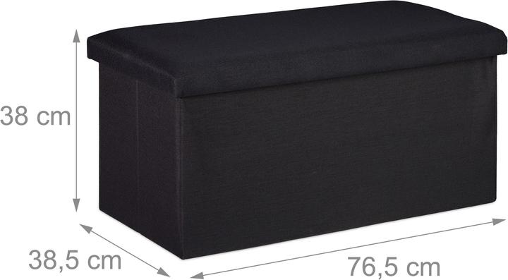 Actual product image Relaxdays Storage Bench (76.50 cm)