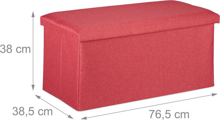 Produktbild Relaxdays Sitzbank (76.50 cm)