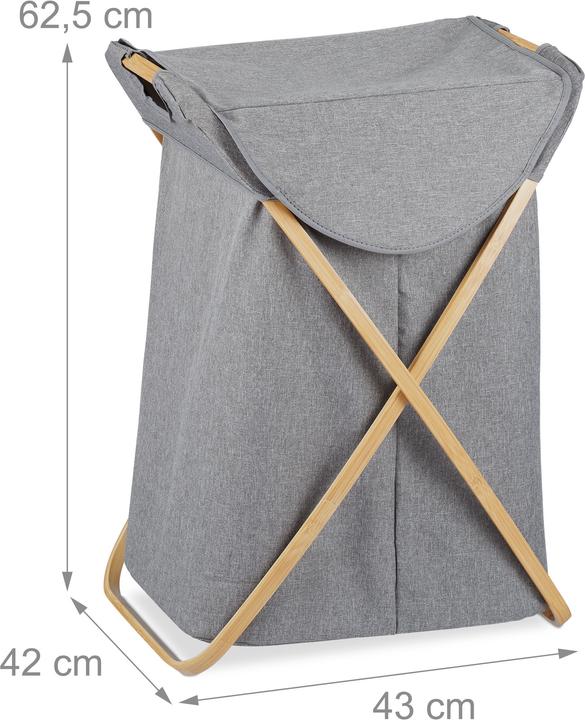Productafbeelding Relaxdays Wasmand (58 l)