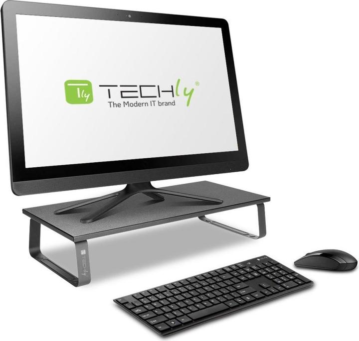 Actual product image Techly Universal Desk Stand in Steel