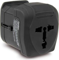Produktbild Hamlet Traver Adapter universal reiseadapter für steckdosen plus usb-ladegerät (1750 W)