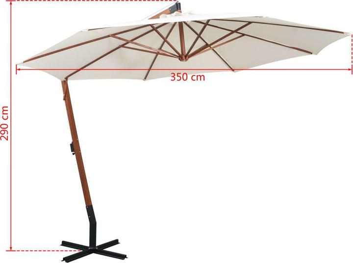 Produktbild VidaXL Sonnenschirm (3.50 m)