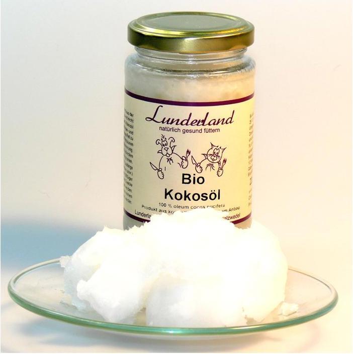 Lunderland Organic coconut oil for coat care 200 ml (Adult, 1 pcs., 360 g)