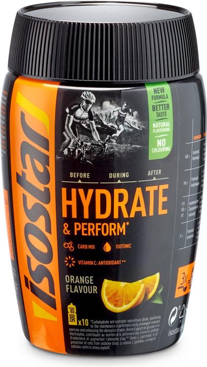 Isostar Hydrate & Perform Pulver 400g (Orange, 1 Stk., 400 g)