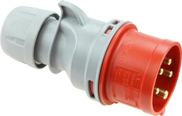 Actual product image PCE 023-9TT Plug 32A 4p 10h