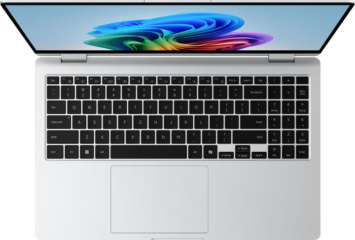 Produktbild Samsung BOOK5 360 15I U7 16GB 512GB SILVER QWERTY (NP750QHA-KB1NL) (15.60", 16 GB, 512 GB, Eng. Int.)
