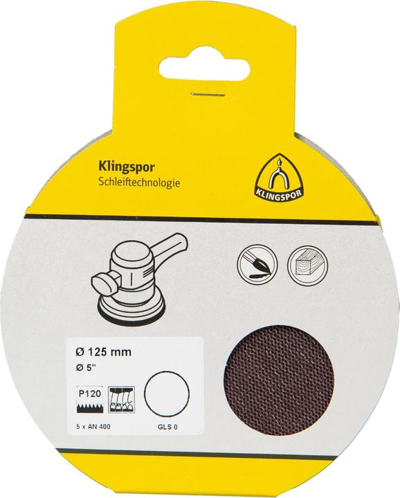 Produktbild Klingspor AN 400 SB-verpackt - Schleifscheiben 125 mm (80)