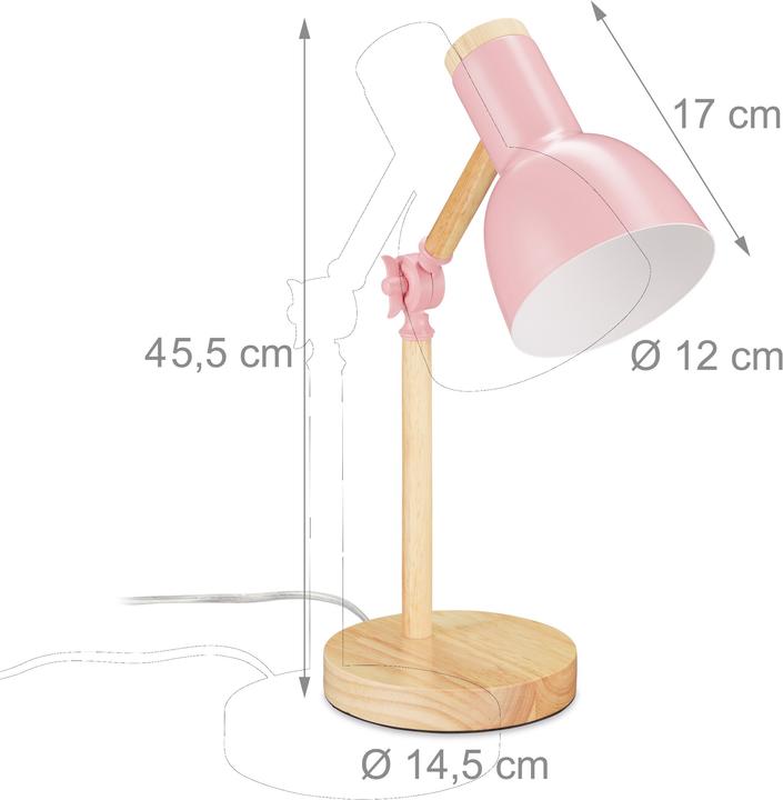 Produktbild Relaxdays Schreibtischlampe (E27)