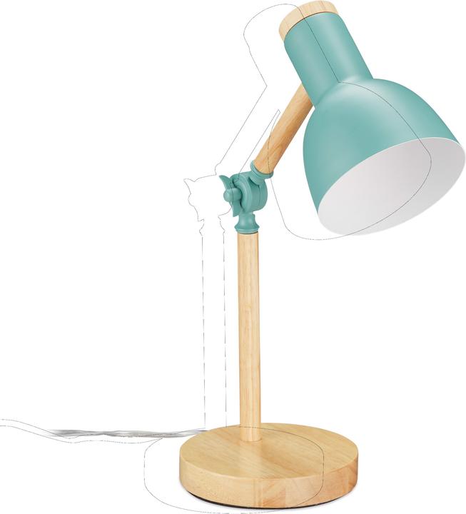 Image du produit Relaxdays Lampe de bureau (E14)
