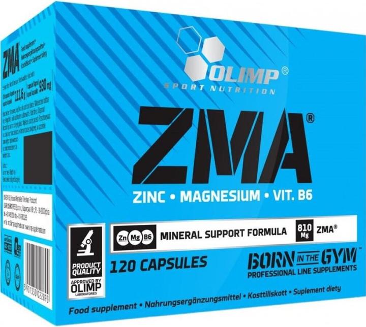Produktbild Olimp Sport Nutrition ZMA (T-Activation) 120 Caps (120 Stück, Kapseln, 111.60 g)