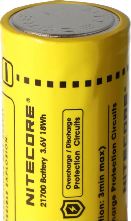 Actual product image Nitecore Li-Ion Akku Typ 21700 - 5000mAh - NL2150HP