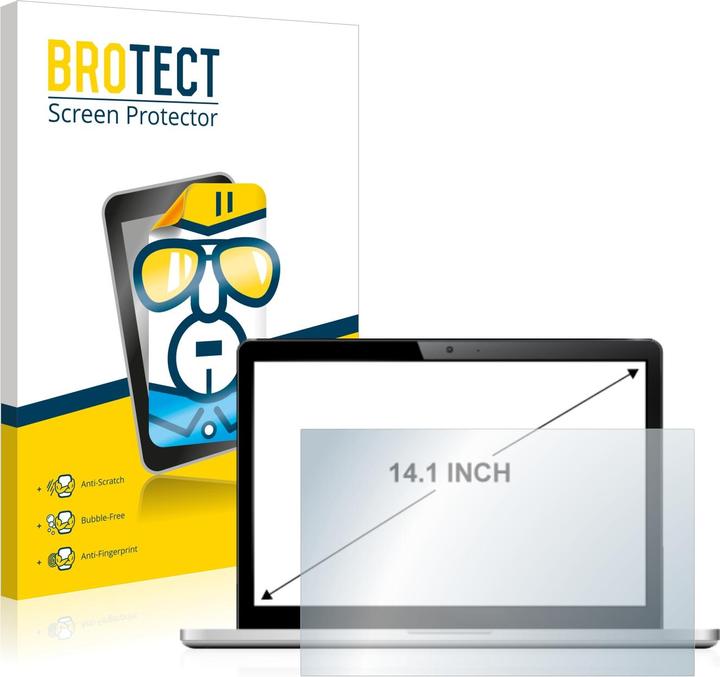 Produktbild BROTECT Schutzfolie Displayschutz Klar (14.09", 16 : 9)