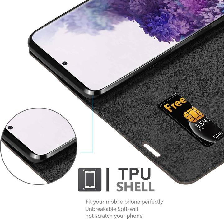 Produktbild Cadorabo Book Invisible Magnet Cover (Samsung Galaxy S20+)