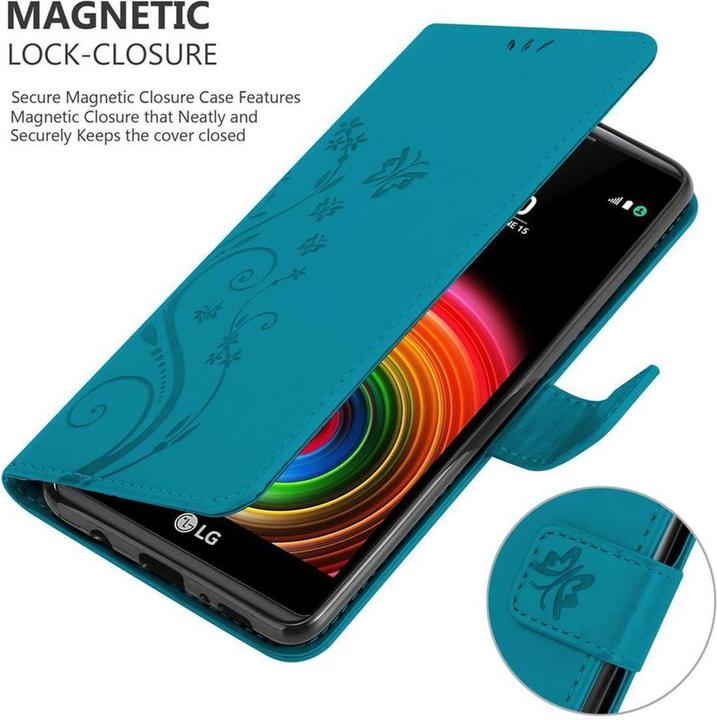 Immagine prodotto Cadorabo Copertina del libro di fiori (LG X Power)