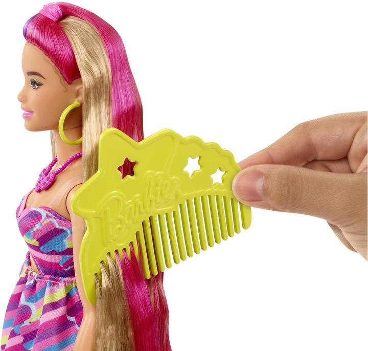 Image du produit Barbie Poupée Totally Hair au look floral