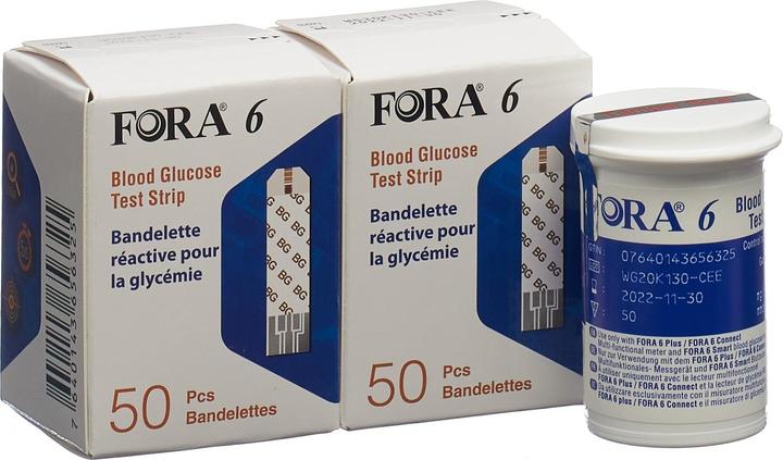 Produktbild Fora 6 Blutzuckerteststreifen (Teststreifen)
