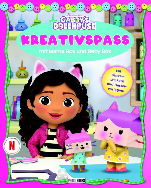 Image du produit Panini Gabby's Dollhouse : le plaisir créatif avec Mama Box et Baby Box (Allemand, 2024)