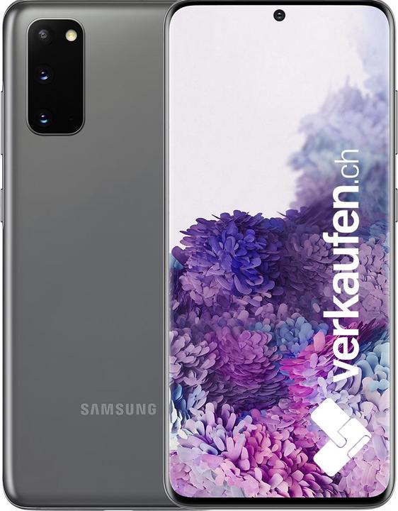 Produktbild verkaufen.ch Galaxy S20 (128 GB, Cosmic Gray, 6.20", 64 Mpx, Hybrid Dual SIM, B / Sehr gut)