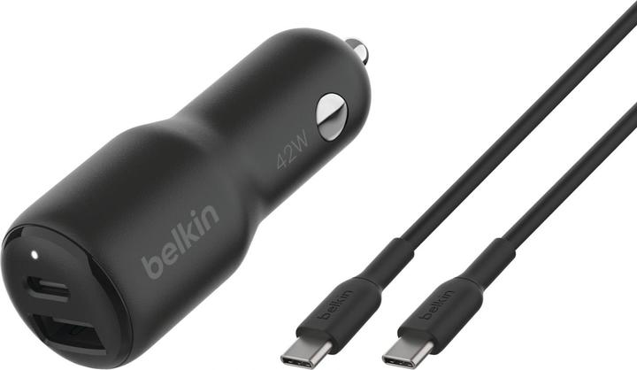 Produktbild Belkin 42w - 30w USB-C 12w USB-A Car Charger