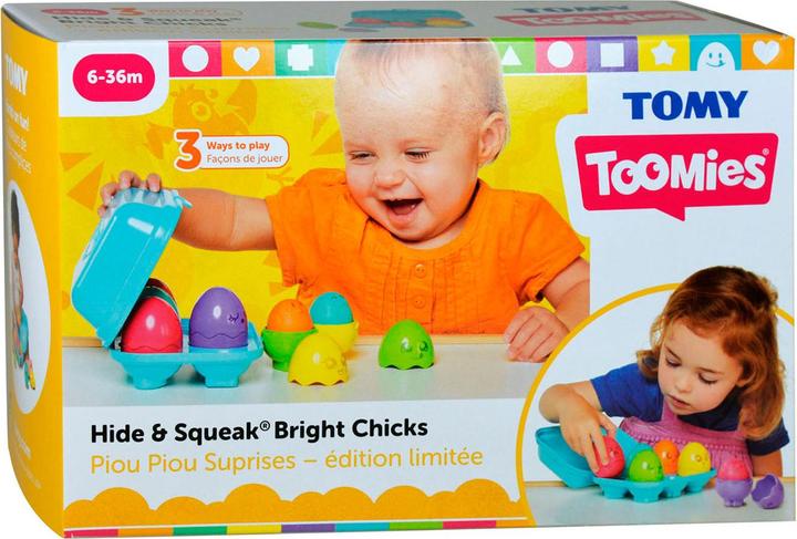 Actual product image Tomy Squeak eggs