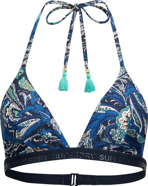 Actual product image Superdry Print Triangle Bikini Top (10)