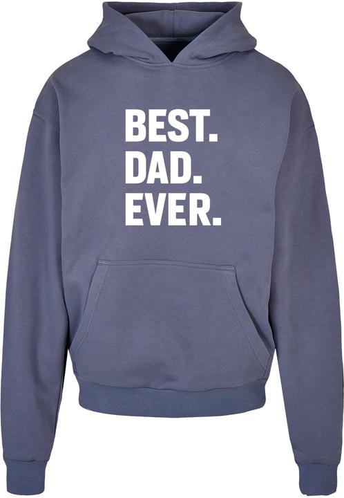 Immagine prodotto Merchcode Festa del papà - Felpa con cappuccio ultra pesante Best Dad Ever - 112979 (3XL)