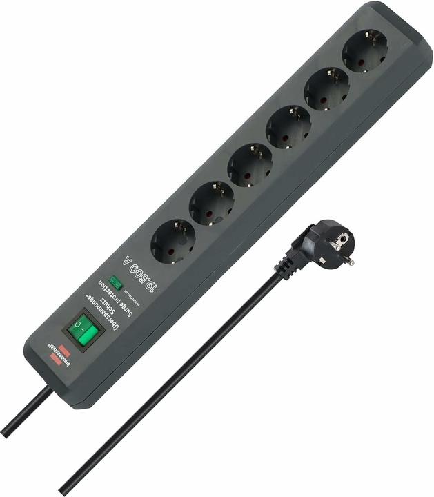 Produktbild Brennenstuhl Secure-Tec (6 x, CEE 7/3, 2 m)