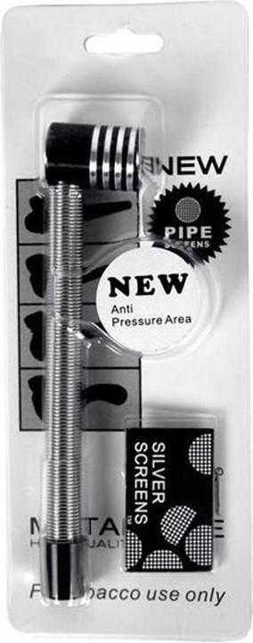 Moosmayr Flexible Weed Pipe Metallic 13cm