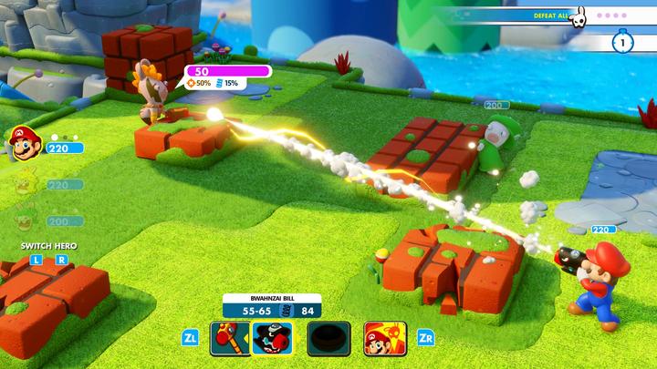 Actual product image Ubisoft Mario + Rabbids Kingdom Battle - Gold Edition (Switch, Switch Lite, Switch OLED, DE)