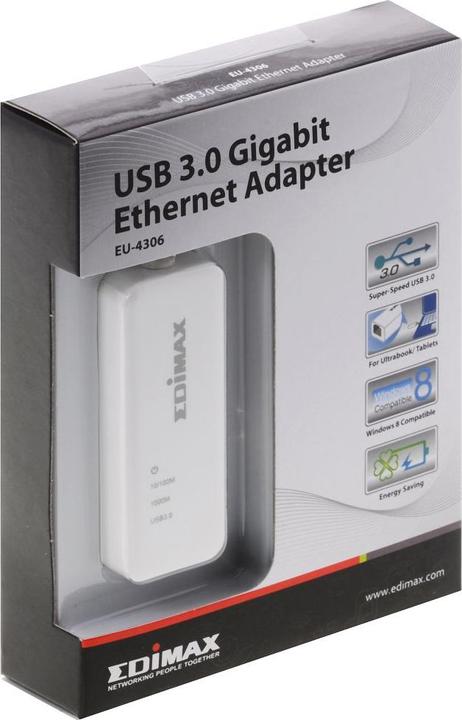Actual product image edimax Eu-4306 (USB 3.0, RJ45 (1x))
