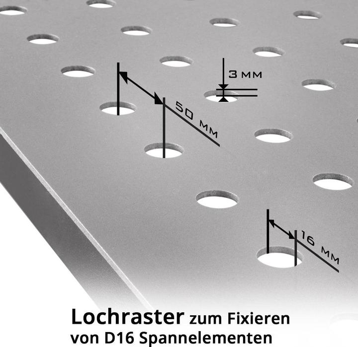 Produktbild Stahlwerk Schweisstisch Set (91.50 cm, 46 cm)