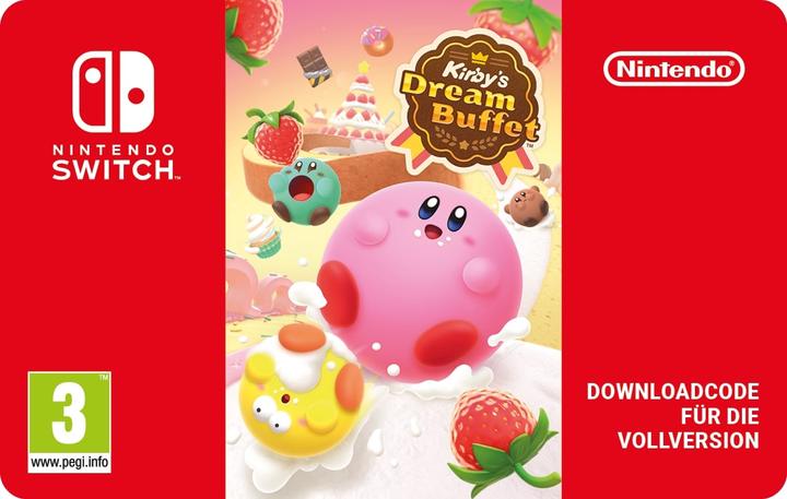 Produktbild Nintendo Kirbys Dream Buffet Digital Code (Switch)