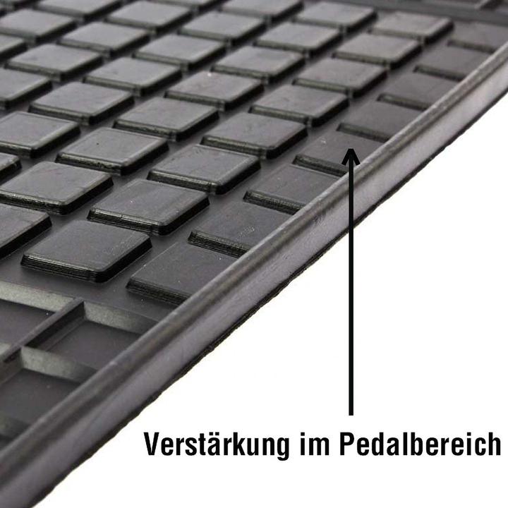 Produktbild Petex PassformGummimatte (1 Set à 4 Fussmatten)