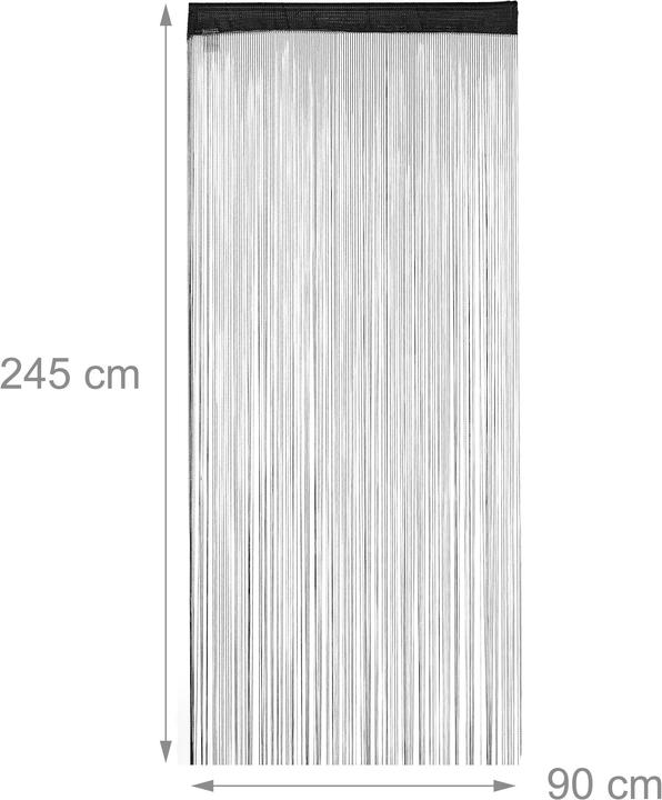 Produktbild Relaxdays Fadenvorhang (90 x 245 cm)