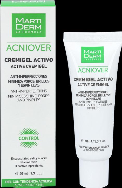 Actual product image Martiderm Acniover Anti-Imperfections Cream Gel (Foam, 40 ml)