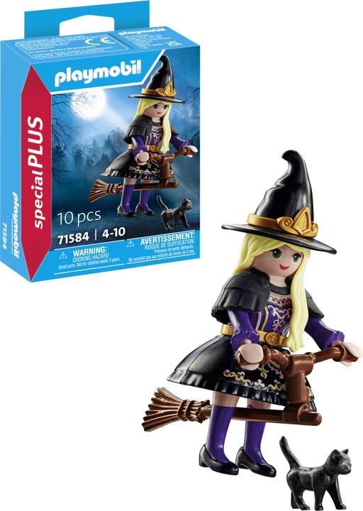 Image du produit Playmobil Sorcière avec chat (71584, Playmobil Special Plus)