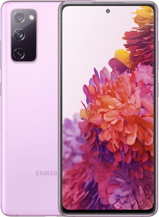 Samsung Galaxy S20 FE 5G (128 Go, Cloud Lavender, 6.50", Double SIM hybride, 12 Mpx, 5G)