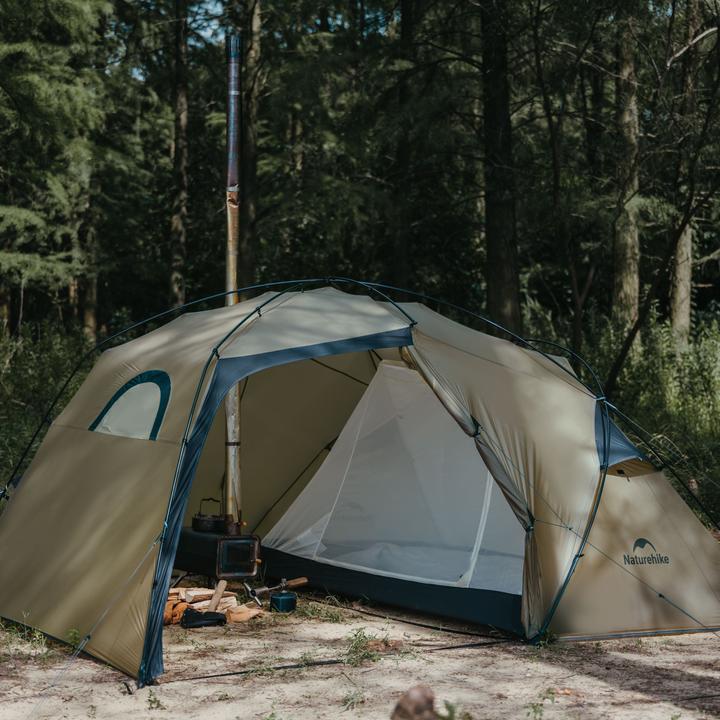 Actual product image Naturehike Massif Solo Tent Moon rock sand