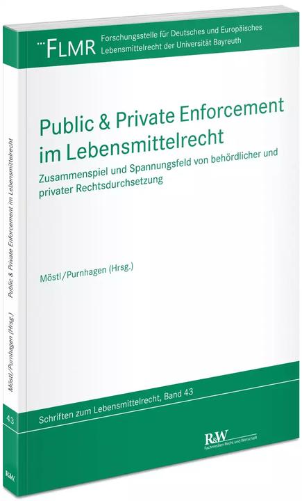 Produktbild Public & Private Enforcement im Lebensmittelrecht (Deutsch, Kai Purnhagen, Markus Möstl, 2022)